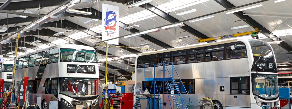 Alexander Dennis and BYD announce electrification acceleration