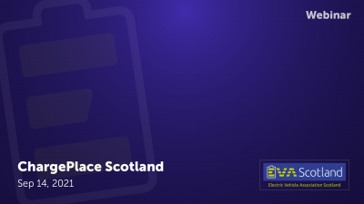 Webinar: ChargePlaceScotland