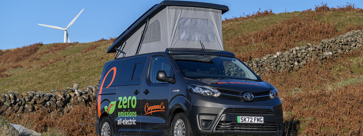 CampervanCo launches the world’s first zero-emissions campervan the Proace Eco REVOLUTION
