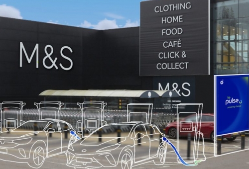 M&S and BP Pulse to install 900 charge points in next two years